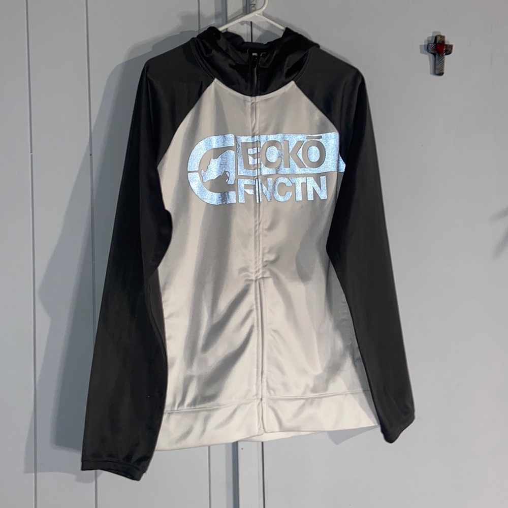 Like new reflective hoodie jacket